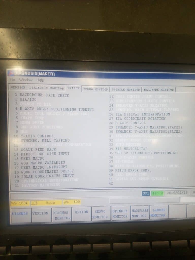 2001 Mazak Integrex 200SY CNC Lathe, photo 21 of 23