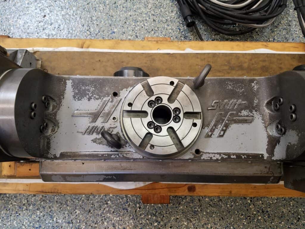 Used Haas TR 160 5th Axis Trunnion Table For Sale