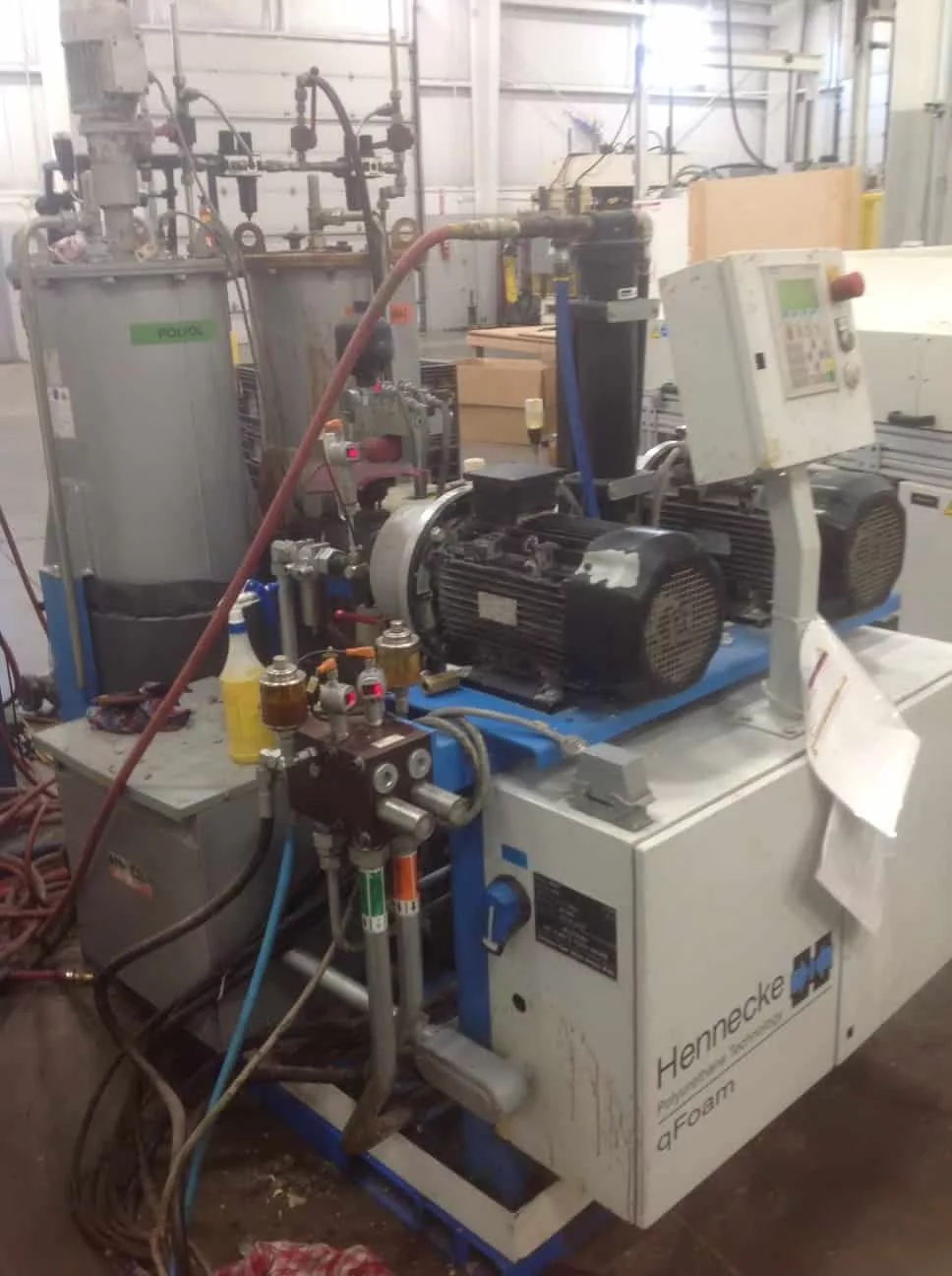 2009 Hennecke q Foam