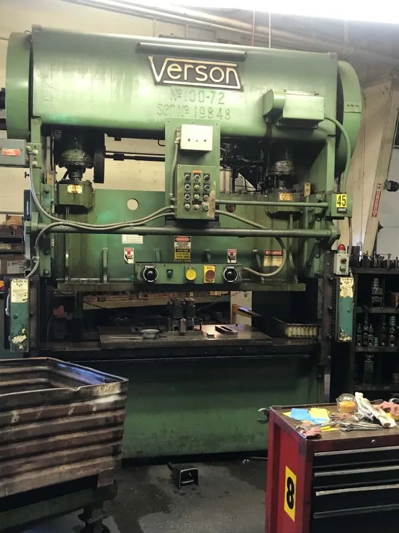 Verson 100-72