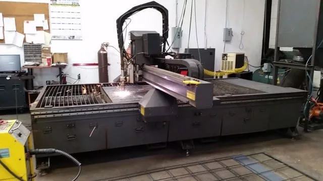 2009 Multicam Plasma Burning Table