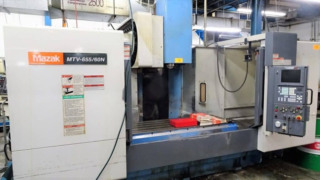 1999 Mazak MTV-655/60 – photo 3 of 4
