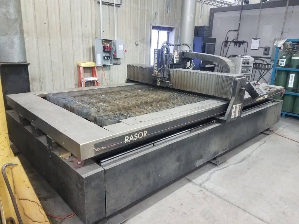 2000 Komatsu KCR-1251 Plasma Cutter, photo 1 of 8