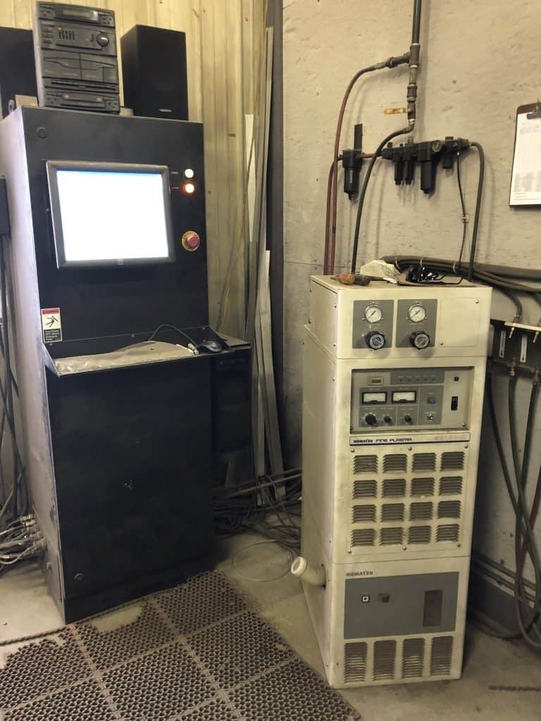 2000 Komatsu KCR-1251 Plasma Cutter, photo 2 of 8