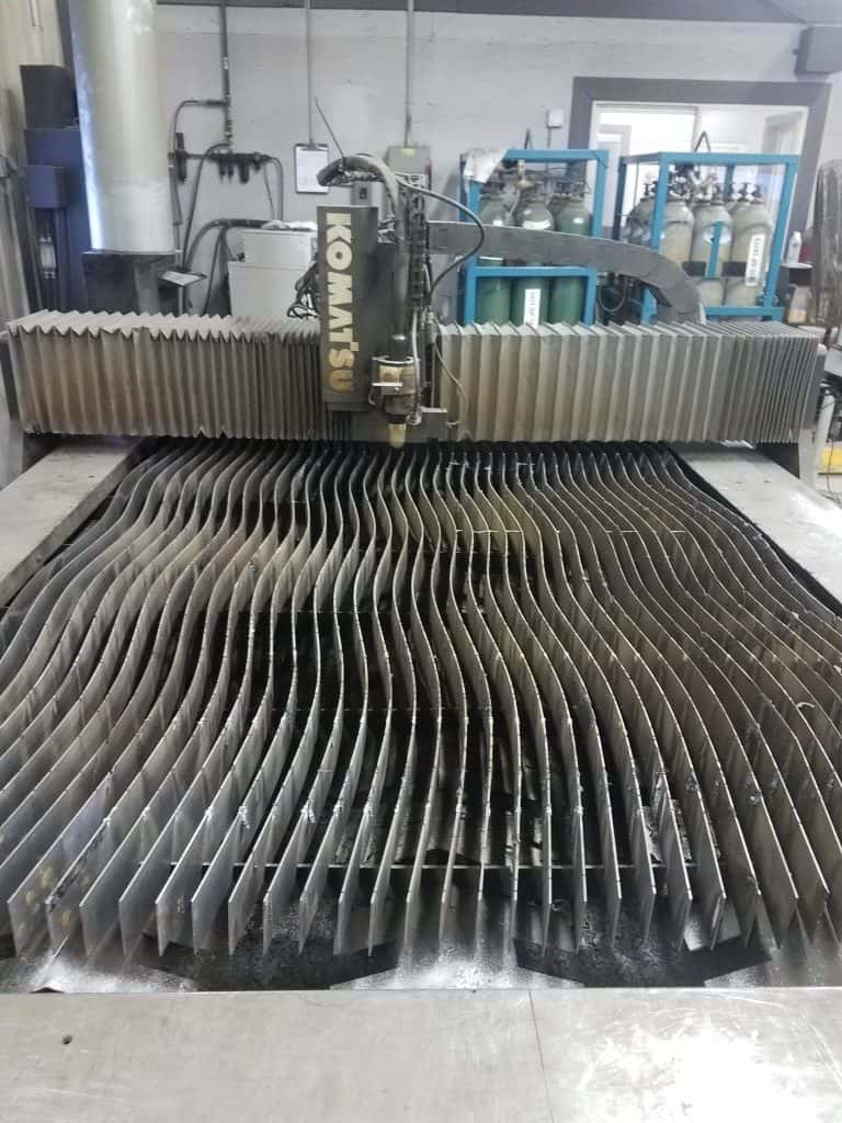 2000 Komatsu KCR-1251 Plasma Cutter, photo 6 of 8