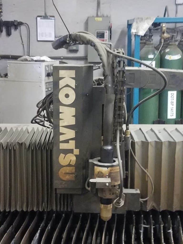2000 Komatsu KCR-1251 Plasma Cutter, photo 8 of 8