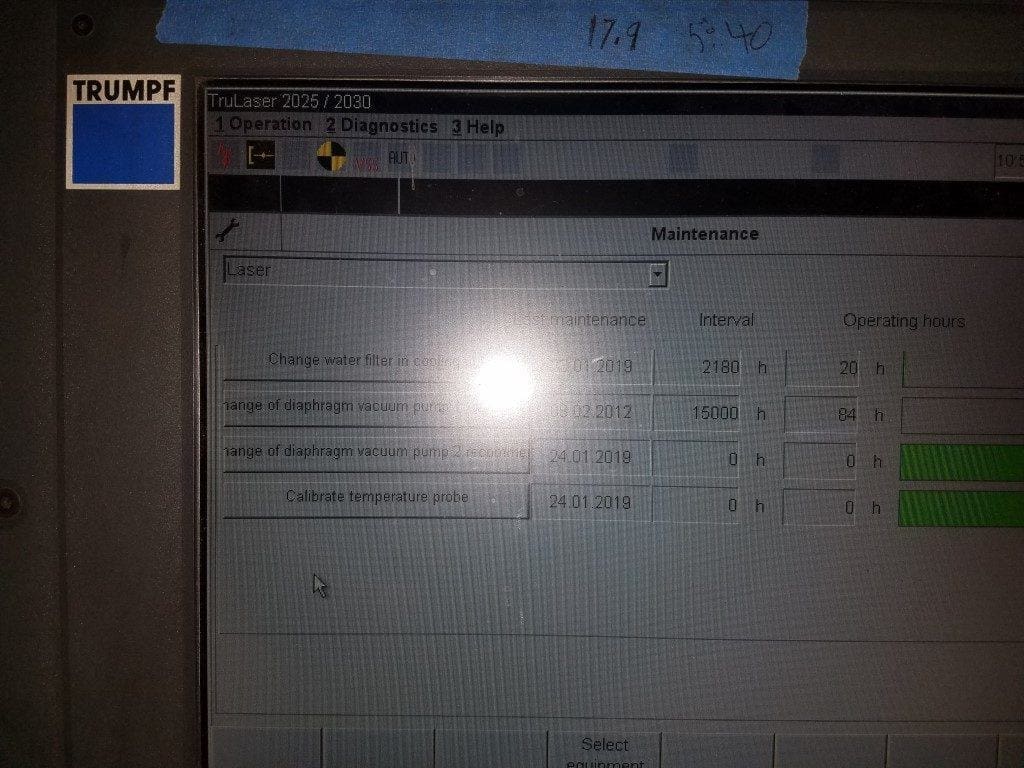 2012 Trumpf TruLaser 2030 – photo 4 of 4