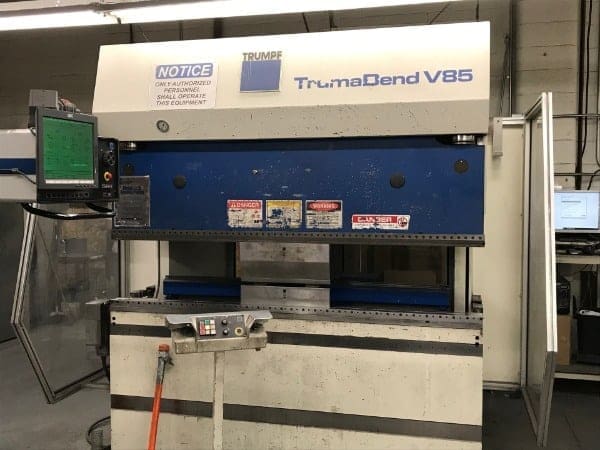 1996 Trumpf TrumaBend V85