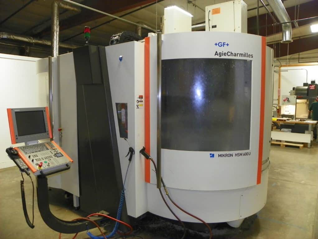 2012 Mikron HSM 600U