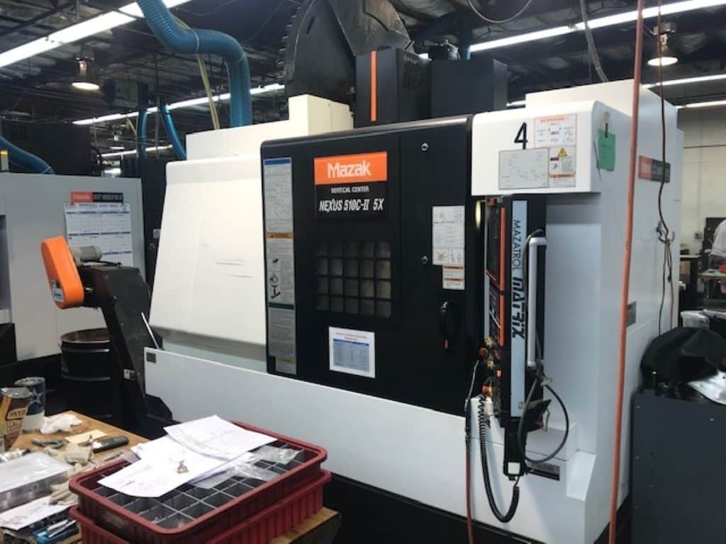 2011 Mazak VCN 510C-II 5X