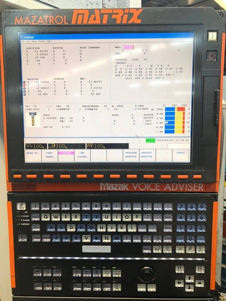 2011 Mazak VCN 510C-II 5X – photo 2 of 7