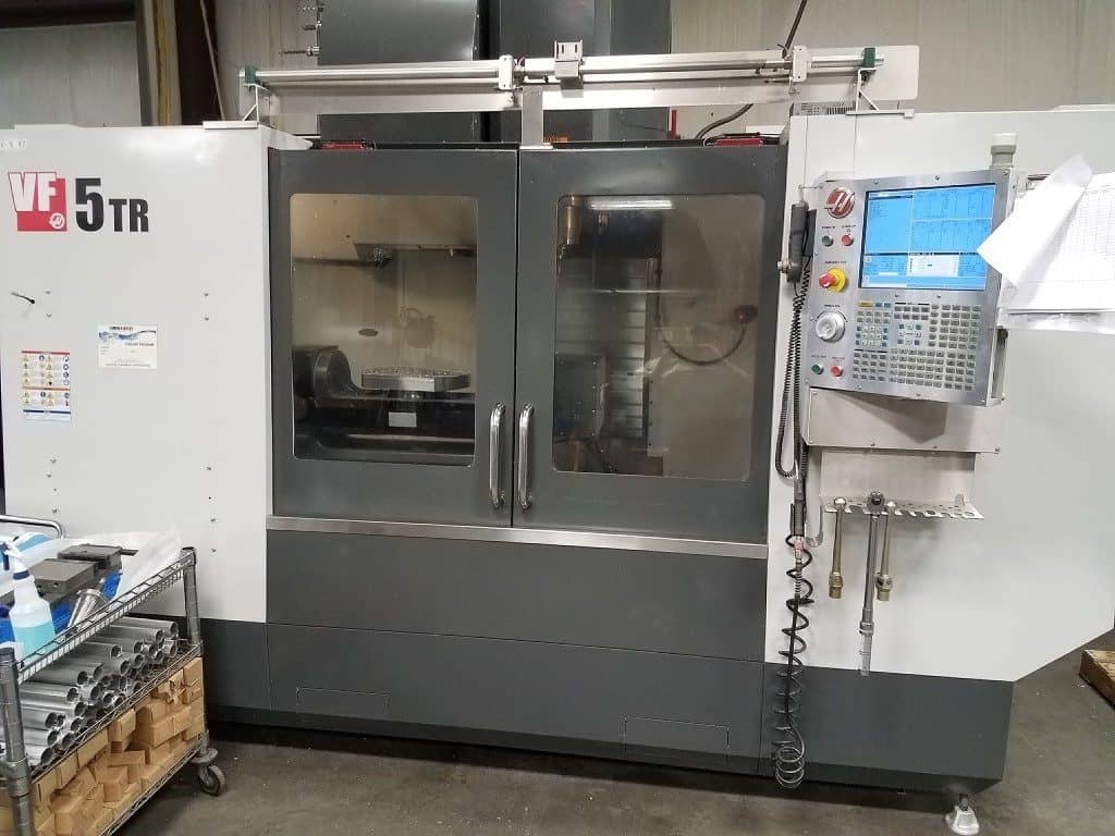 2014 Haas VF-5/50TR CNC Vertical Machining Center, photo 1 of 11