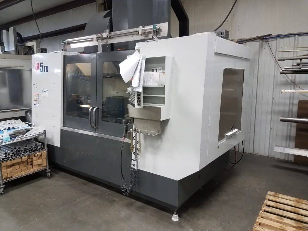 2014 Haas VF-5/50TR CNC Vertical Machining Center, photo 4 of 11
