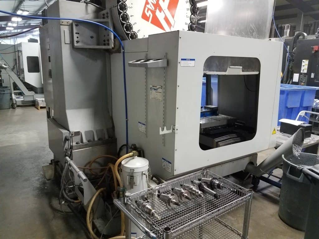 2008 Haas VF-5/50 CNC Vertical Machining Center, photo 12 of 14