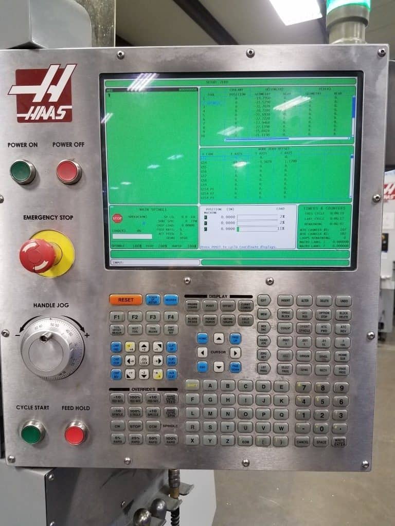 2008 Haas VF-5/50 CNC Vertical Machining Center, photo 2 of 14
