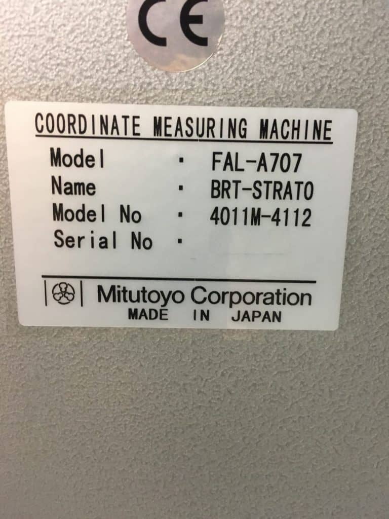 2006 Mitutoyo Bright Strato 707 – photo 13 of 13