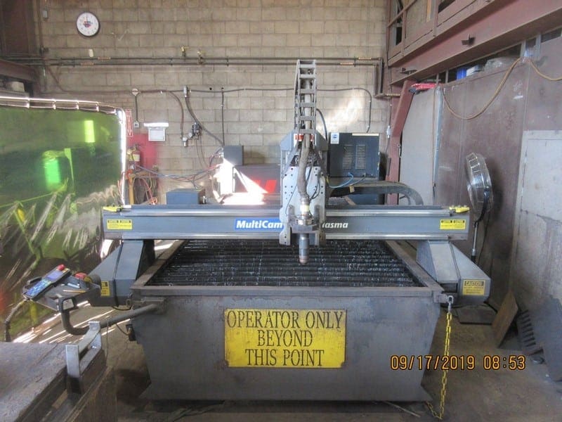 2010 Multicam 3000 Plasma