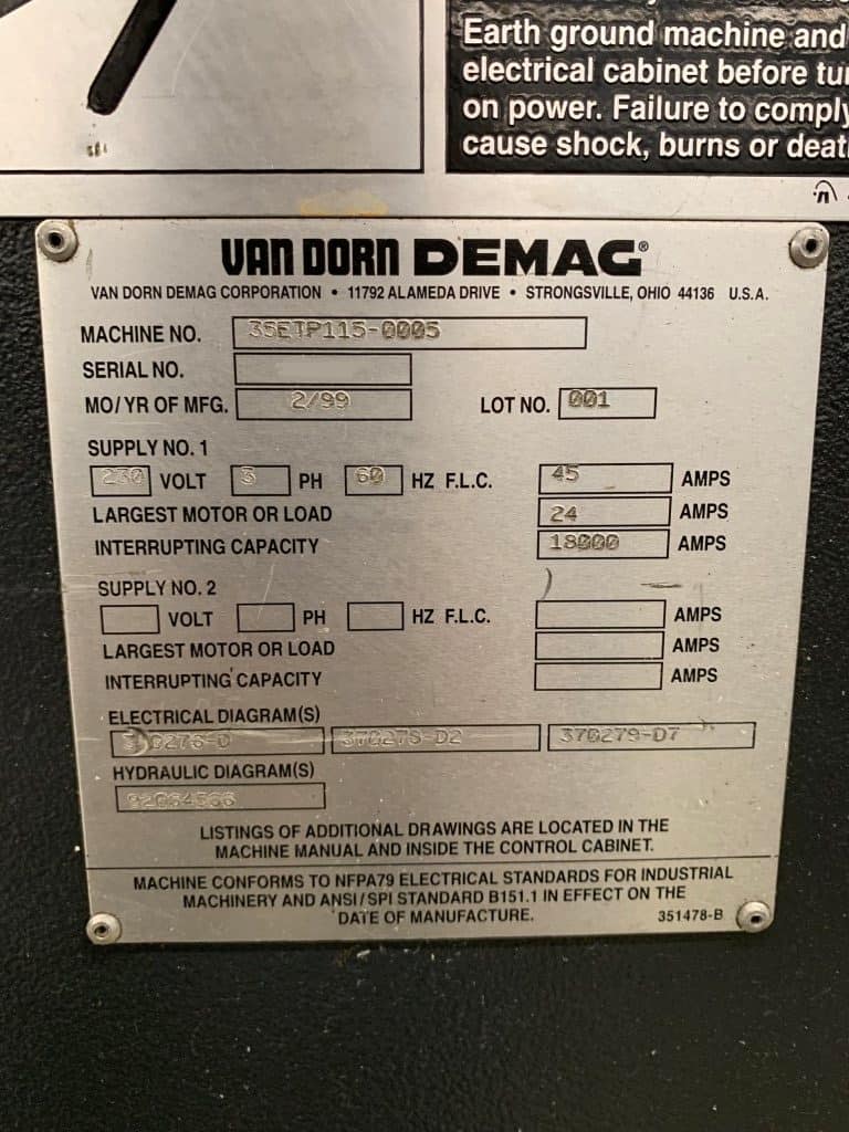 1999 Van Dorn 35ET – photo 7 of 10