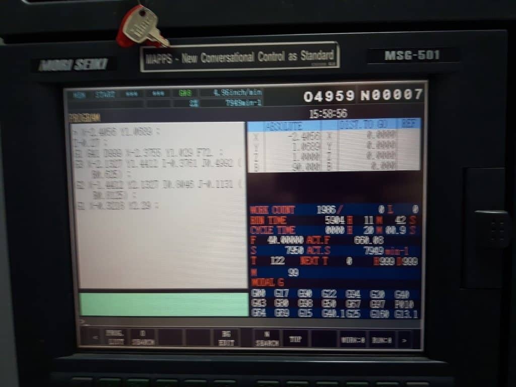2004 Mori Seiki NH-5000 – photo 6 of 15