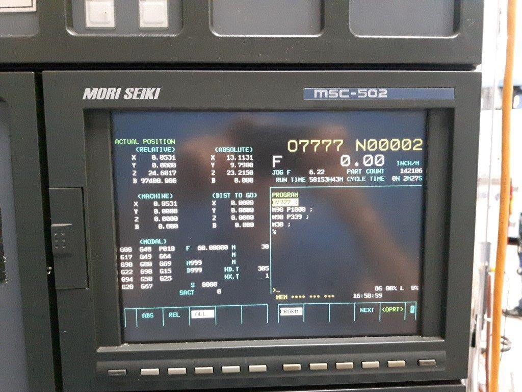 2004 Mori Seiki NH-5000 – photo 4 of 15