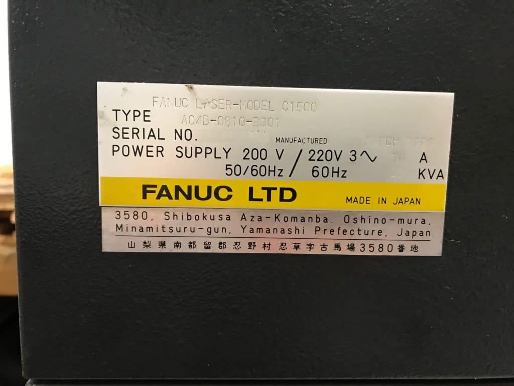 1999 Amada Lasmac LC-1212 – photo 7 of 8