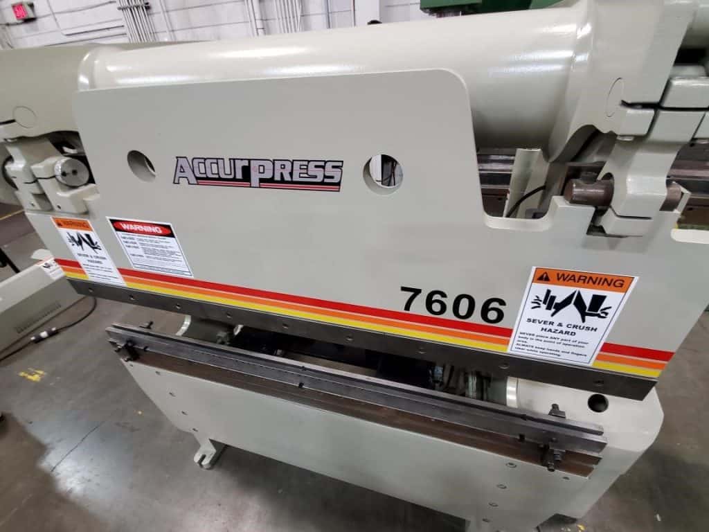 1999 Accurpress 7606 – photo 4 of 4