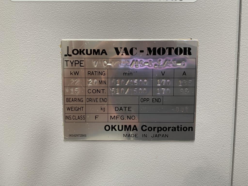 2007 Okuma Multus B300-W – photo 12 of 12