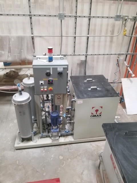 2015 Omax Water Recycling System