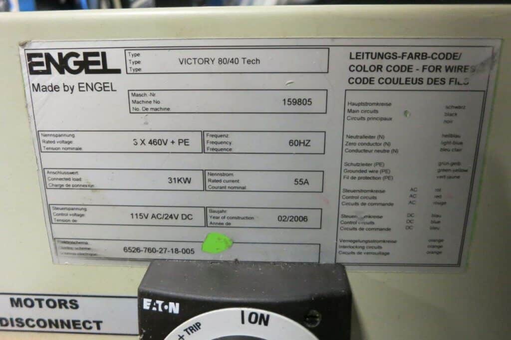 2006 Engel VC 80/40