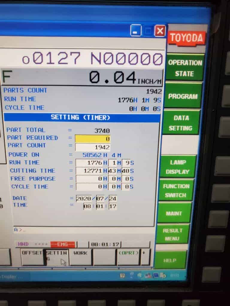2008 Toyoda FH1250SX