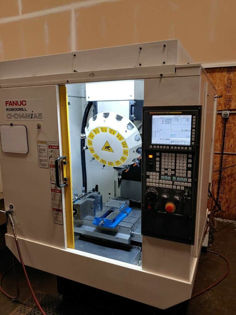2014 Fanuc RoboDrill A-D14MiA5