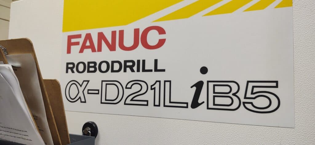 2017 Fanuc Robodrill Alpha D21LiB5
