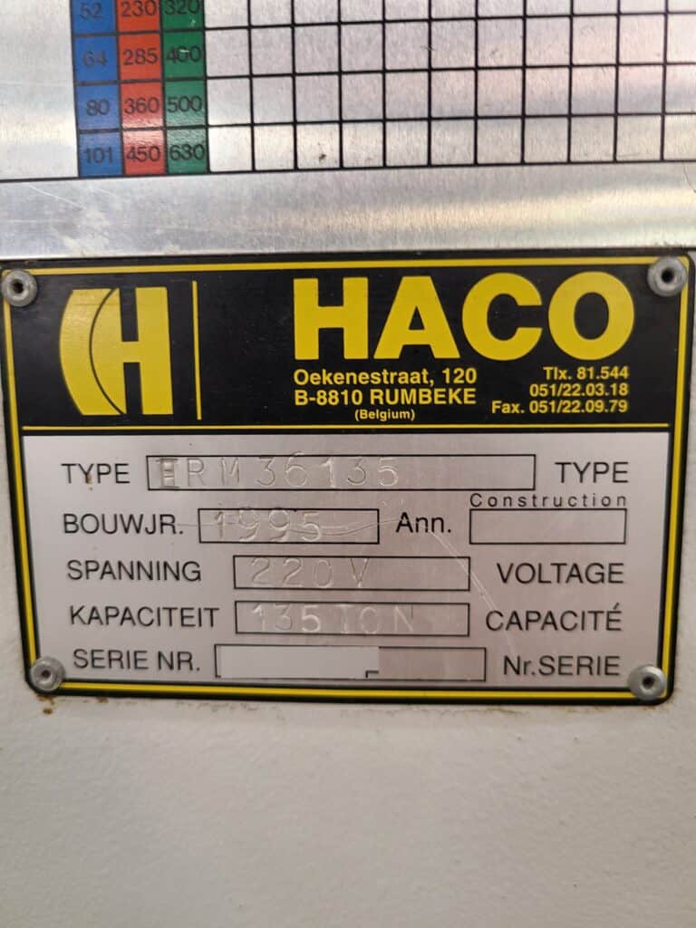 1995 Haco ERM36135