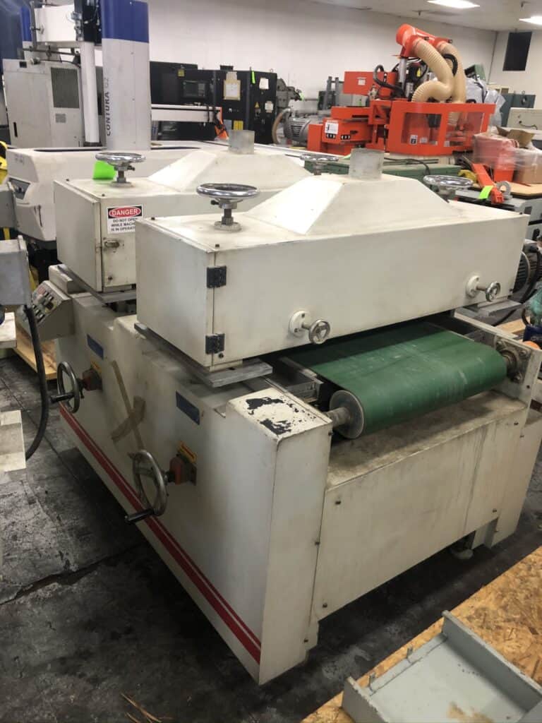 2011 Stanza Machinery 24" Stain Finish Line