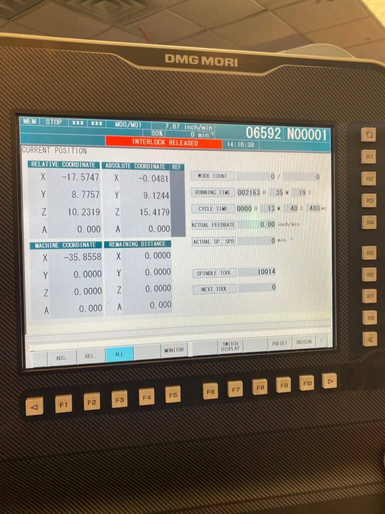2017 DMG Mori CMX1100V
