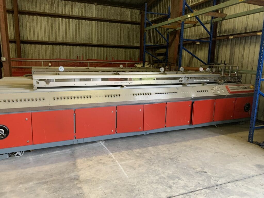 Used Greiner Profile Line Extruder For Sale