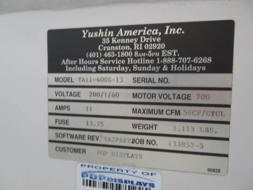 2010 Yushin YAII-400S-13