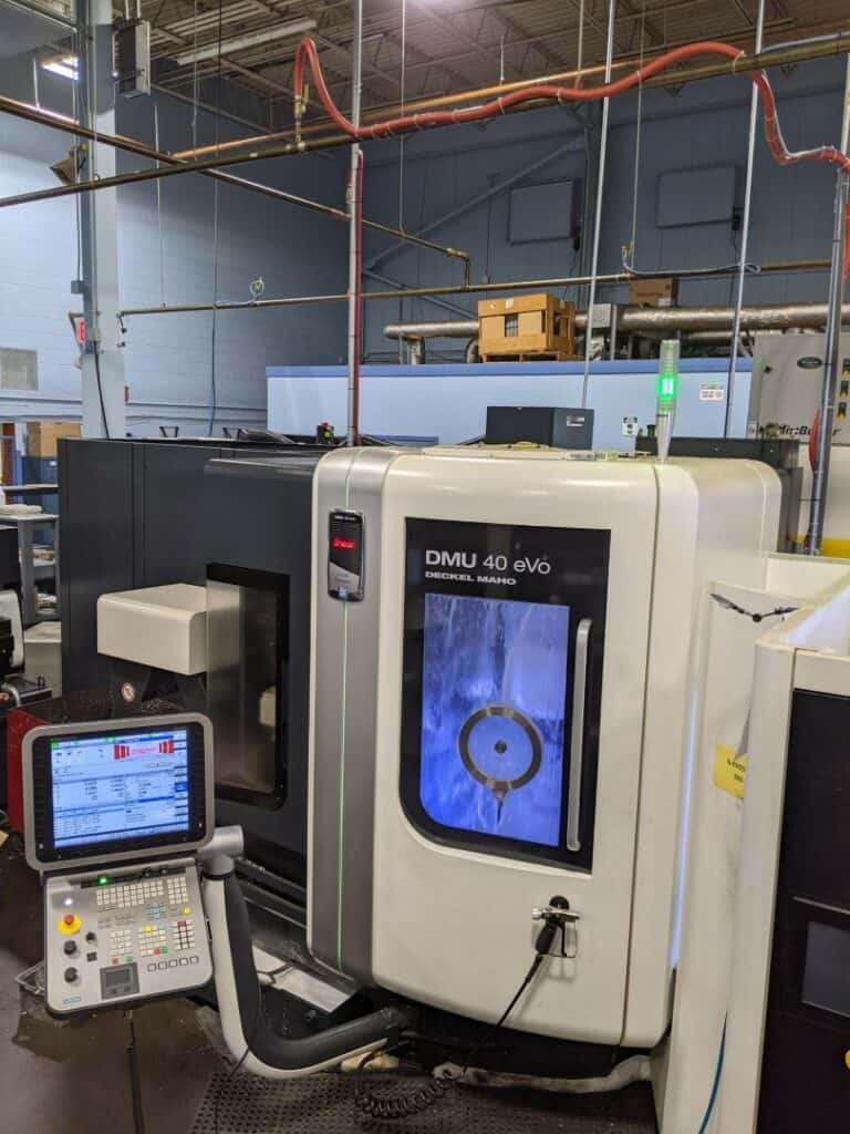 2014 DMG Mori DMU 40 EVO