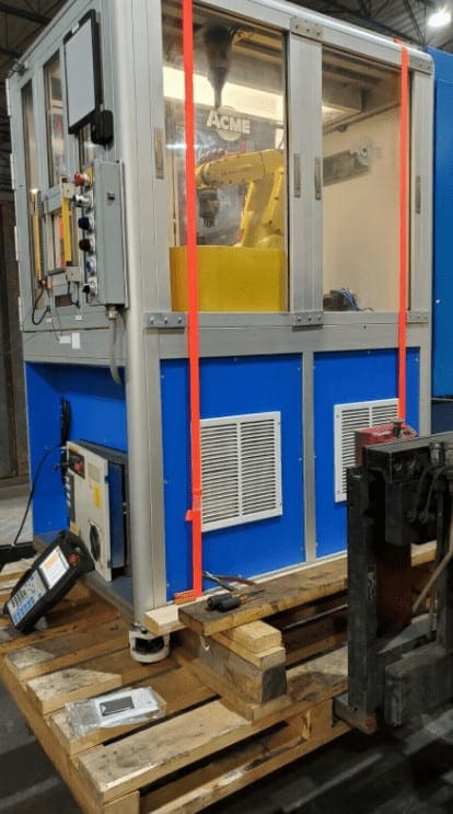 Used Acme Robotic Part Deburring Cell - 8069974