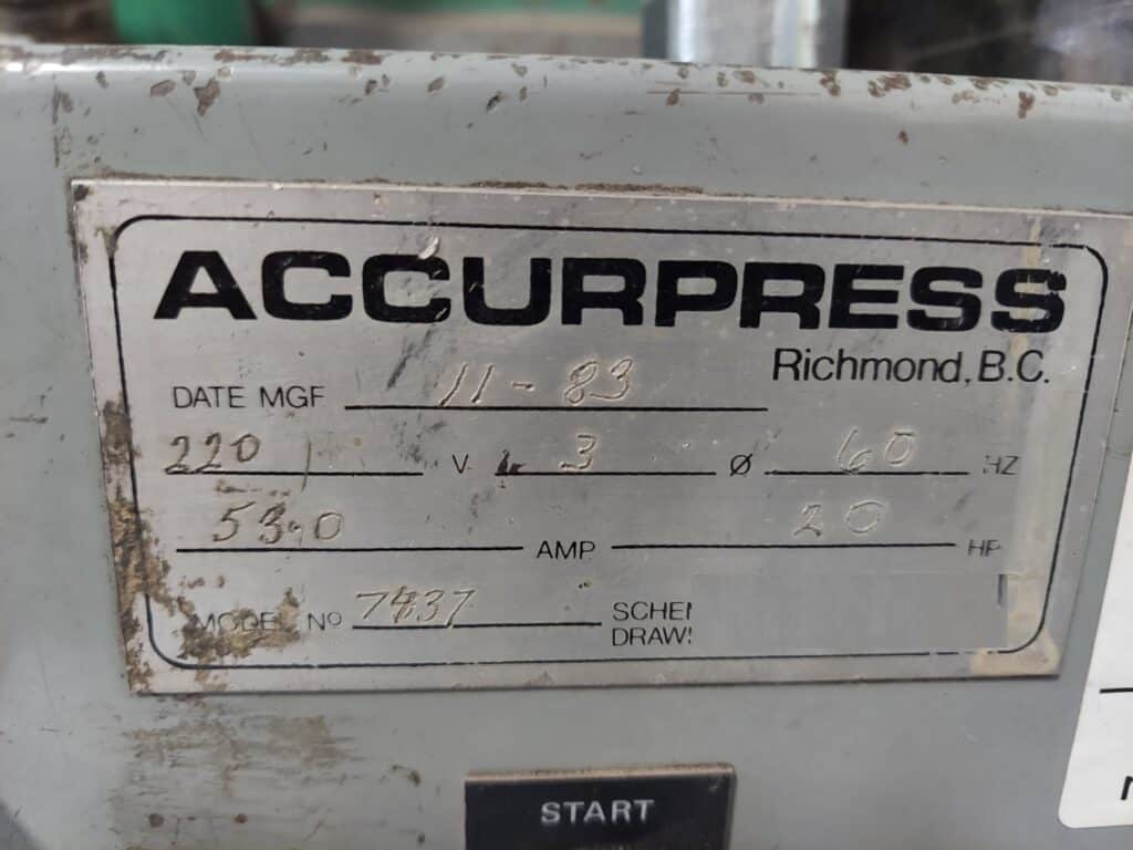 Accurpress 713012