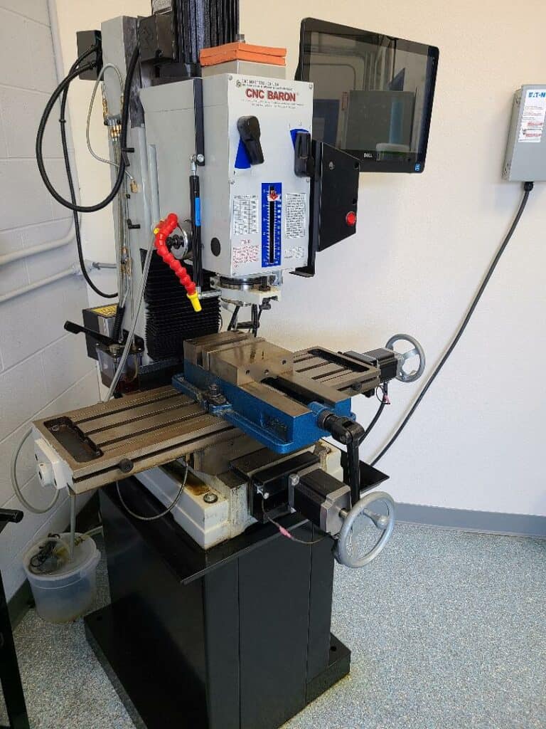2015 CNC Baron Knee Mill