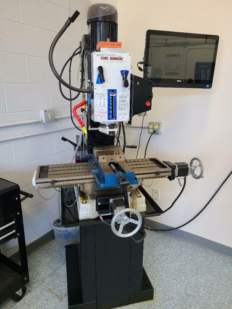 2015 CNC Baron Knee Mill