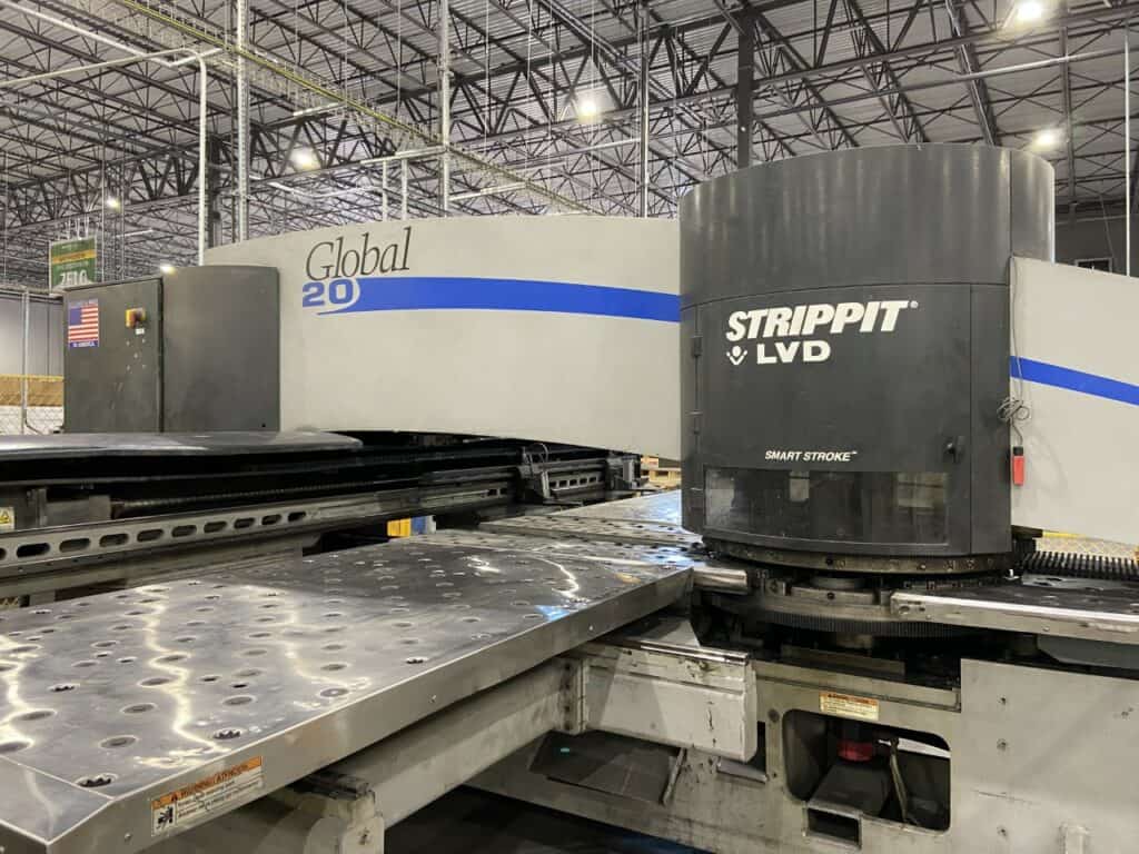 2001 LVD Strippit Global 20 1225