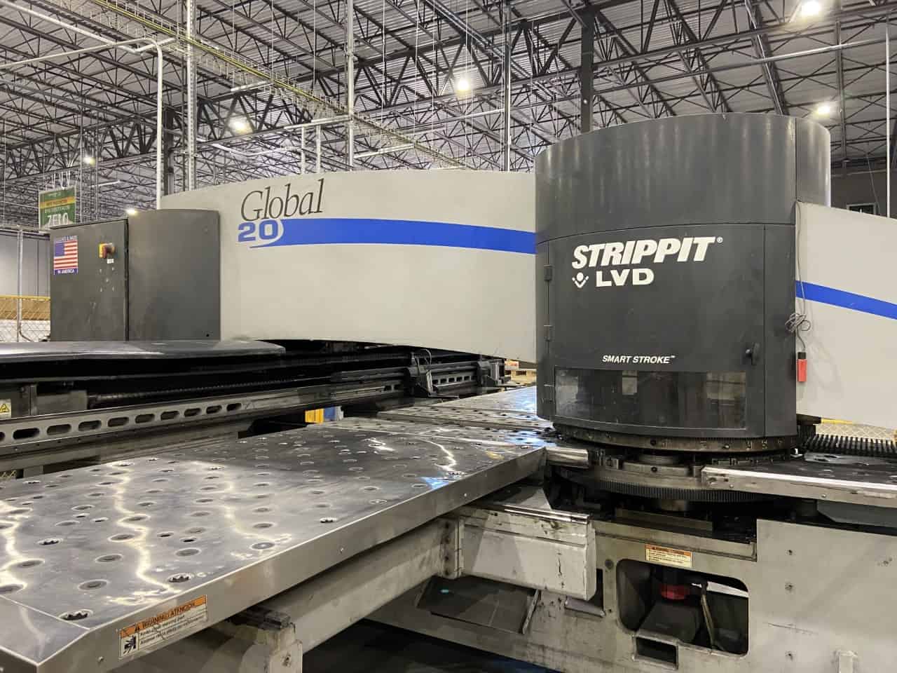 2001 LVD Strippit Global 20 1225