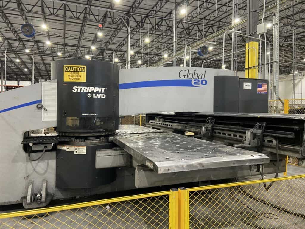 2001 LVD Strippit Global 20 1225