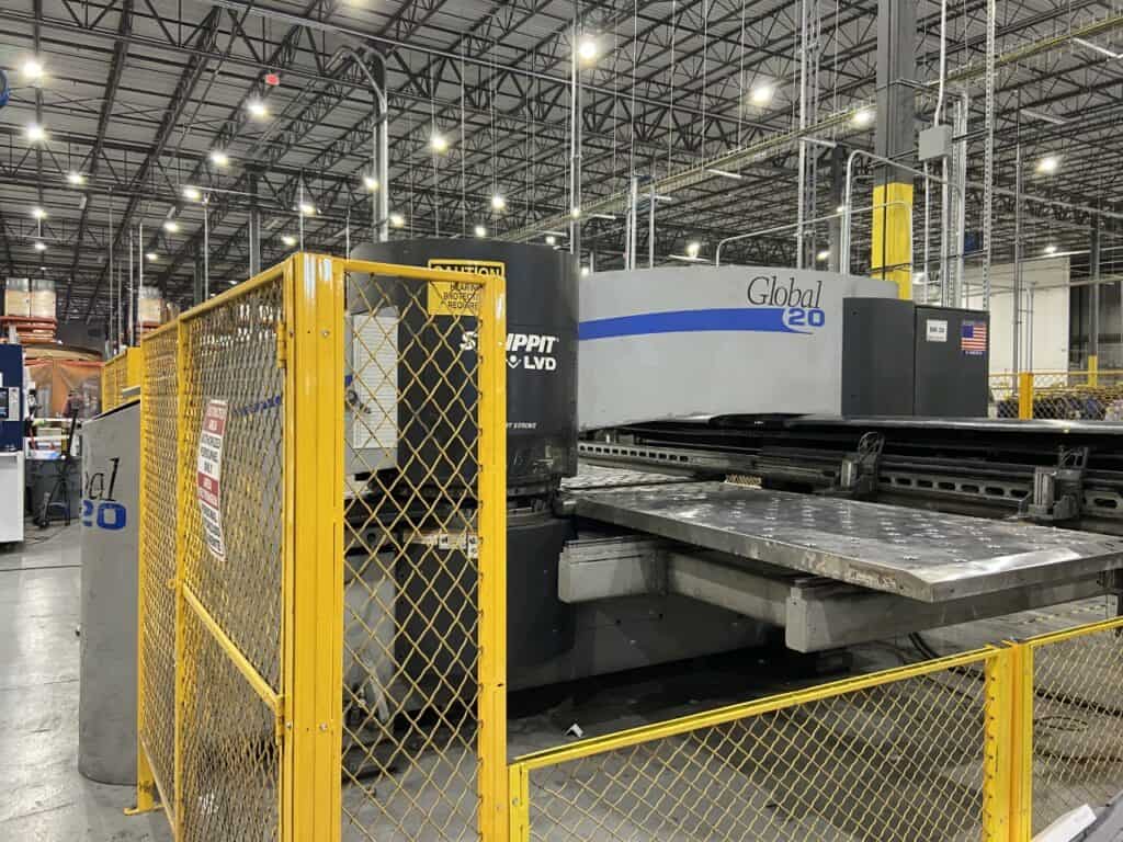 2001 LVD Strippit Global 20 1225
