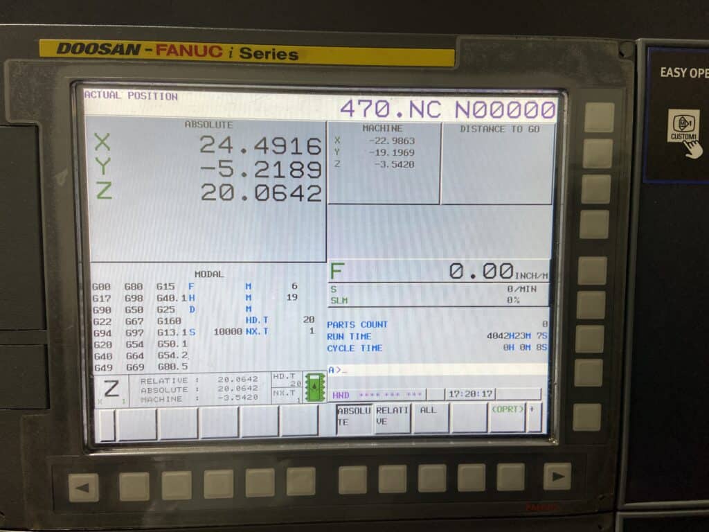 2016 Doosan DNM 6700