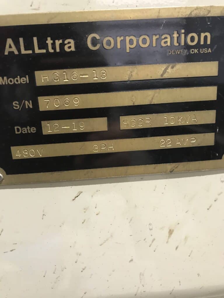 2019 Alltra HG16-13