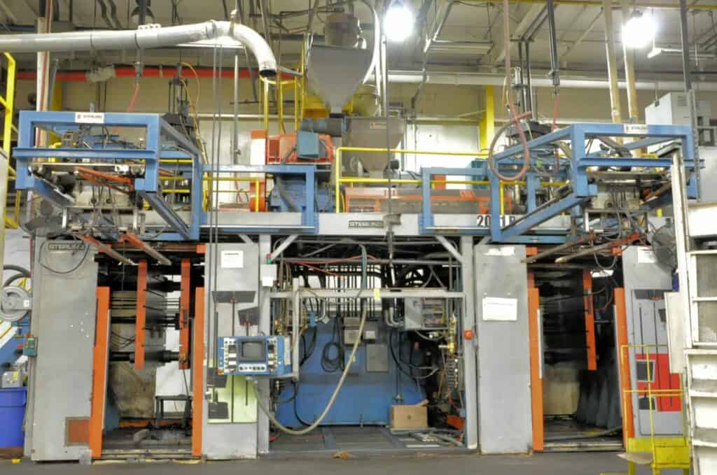 Sterling 20lb Accumulator Head Blow Molder For Sale