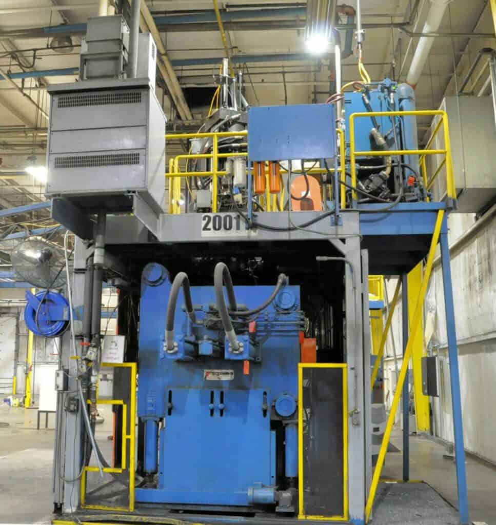 Sterling 20lb Accumulator Head Blow Molder For Sale